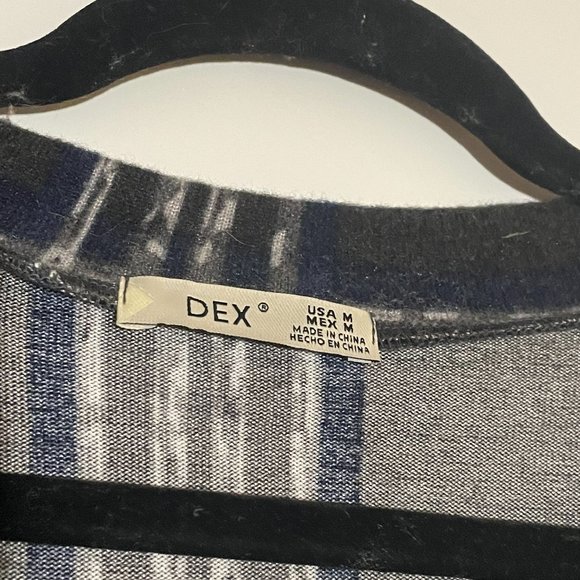 NWT | Dex | Navy & Charcoal Plaid Dress | Medium - Picture 2 of 7